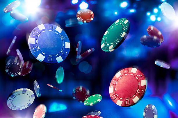 kdk batavia mobile app showing Three Card Poker table layout and betting interface